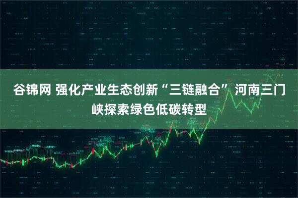 谷锦网 强化产业生态创新“三链融合” 河南三门峡探索绿色低碳转型
